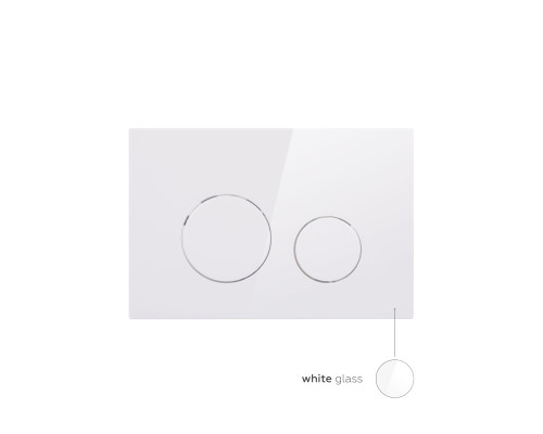 Панель змиву для унітаза Qtap Nest QT0111M11110W