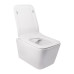 Готове рішення Qtap для ванної кімнати: підвісний унітаз Crow + комплект інсталяції Nest 4 в 1 (лінійна клавіша Black mat)