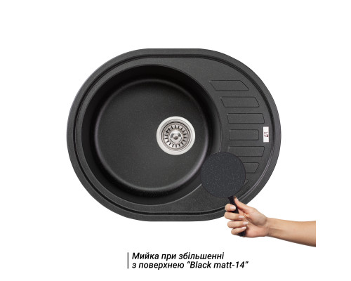 Кухонна мийка Lidz 620x500/200 BLM-14 (LIDZBLM14620500200)