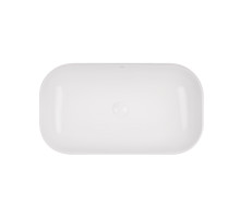 Раковина-чаша Qtap Jay 695х410х150 White з донним клапаном QT07112166W