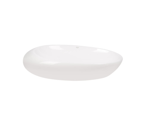 Раковина-чаша Qtap Leo 690x435x180 White з донним клапаном QT11111094W