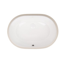 Раковина Qtap Stork 560x395x195 White з донним клапаном QT15116030W