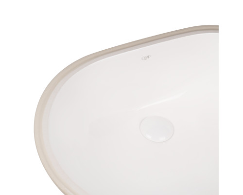 Раковина Qtap Stork 560x395x195 White з донним клапаном QT15116030W