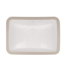 Раковина Qtap Stork 530x370x200 White з донним клапаном QT15116032W