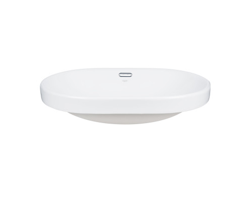 Раковина Qtap Leo 590x400x170 White з донним клапаном QT11114028W
