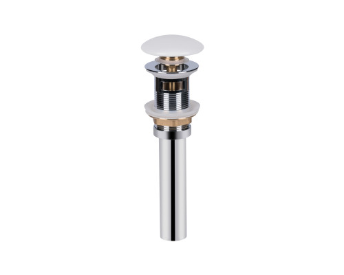 Раковина Qtap Leo 590x400x170 White з донним клапаном QT11114028W