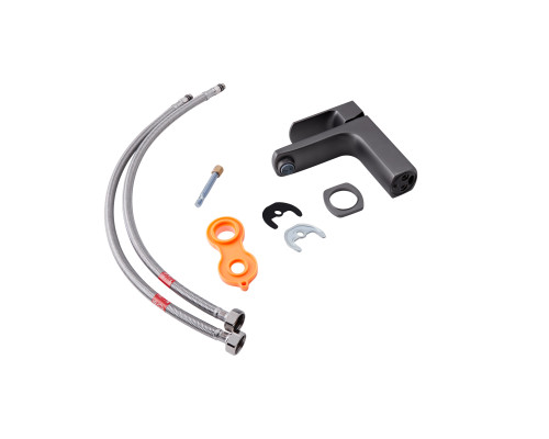 Змішувач для раковини Qtap Lipno QTLIPNO1023101G Graphite
