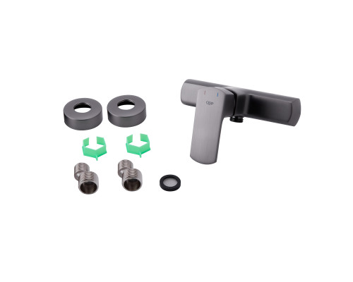 Змішувач для душу Qtap Lipno QTLIPNO4023101G Graphite