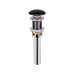 Донний клапан для раковини Qtap PU03 70х70х227.5 Matt black