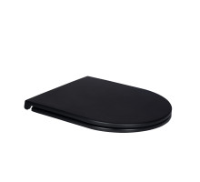 Сидіння для унітаза Qtap (Robin) з мікроліфтом Slim QT99HY2411MB