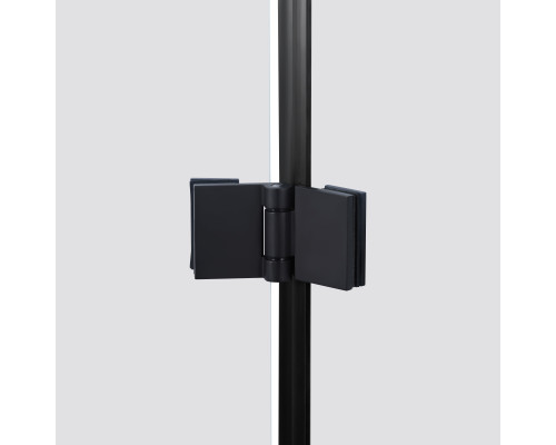 Душова кабіна Qtap Capricorn BLA10128RC6 120x80 см, скло Clear 6 мм, покриття CalcLess без піддона