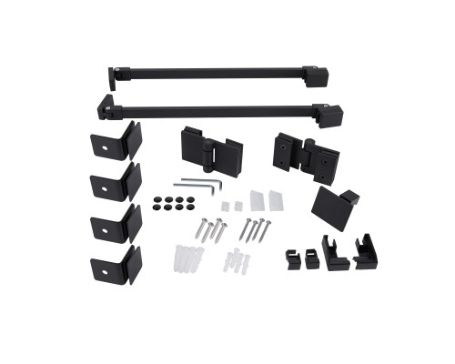 Душова кабіна Qtap Capricorn BLA10128RC6 120x80 см, скло Clear 6 мм, покриття CalcLess без піддона