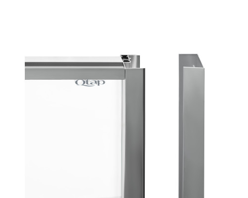 Душова кабіна Qtap Scorpio CRM10115-AC6 100x100 см, скло Clear 6 мм, покриття CalcLess, без піддона