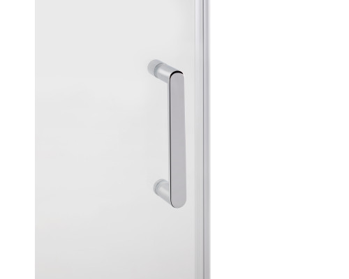 Душові двері в нішу Qtap Taurus CRM201-11.C6 110-120x200 см, скло Clear 6 мм, покриття CalcLess