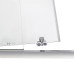 Душові двері в нішу Qtap Taurus CRM201-11.C6 110-120x200 см, скло Clear 6 мм, покриття CalcLess