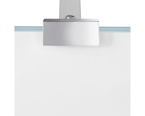 Душова перегородка Qtap Walk-In Standard CRM201.C8 100х200 см, скло Clear 8 мм, покриття CalcLess