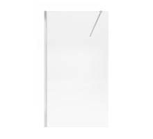 Душова перегородка Qtap Walk-In Standard CRM2011.C8 110х190 см, скло Clear 8 мм, покриття CalcLess