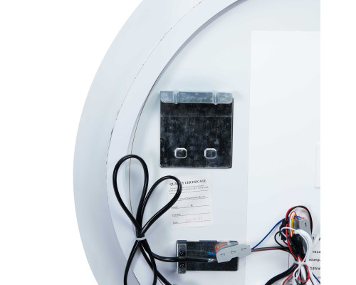 Дзеркало Qtap Scorpio R590 з LED-підсвічуванням Touch, з антизапотіванням, з димером, рег. темп. кольору (3000-6500K) QT14782001W