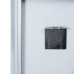 Дзеркало Qtap Crow 1200х700 з LED-підсвічуванням Touch, лінза, цифровий годинник, димер, рег. яскравості QT0578141670120W
