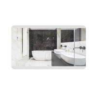 Дзеркало Qtap Tern 1200х700 з LED-підсвічуванням кнопковий перемикач, QT1778120870120W Дзеркало Qtap Tern 1200х700 з LED-підсвічуванням кнопковий перемикач, QT1778120870120W