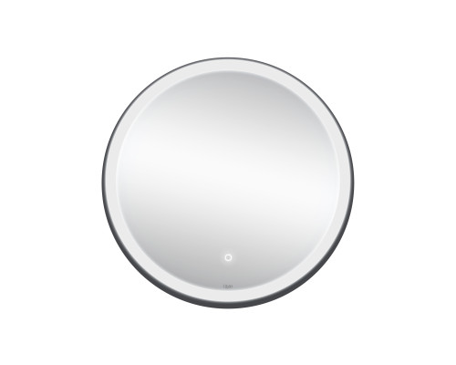 Дзеркало Qtap Robin R600 з LED-підсвічуванням Touch, з антизапотіванням, з димером, рег. темп. кольору (3000-6500K) QT13786501B