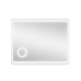 Дзеркало Qtap Aquarius 1000х800 з LED-підсвічуванням, лінза, QT2178141980100W