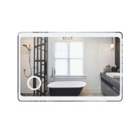 Дзеркало Qtap Aquarius 1200х800 з LED-підсвічуванням, лінза, QT2178141980120W Дзеркало Qtap Aquarius 1200х800 з LED-підсвічуванням, лінза, QT2178141980120W
