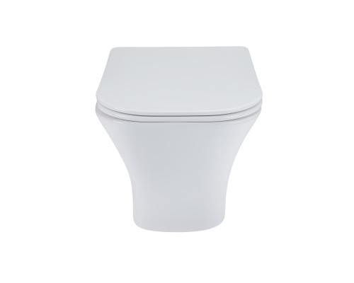 Унітаз підвісний Qtap Presto безобідковий з сідінням Soft-close QT24332615EW