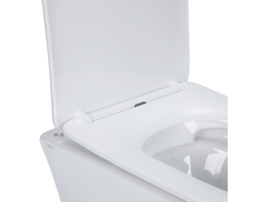 Унітаз підвісний Qtap Presto безобідковий з сідінням Soft-close QT24332615EW