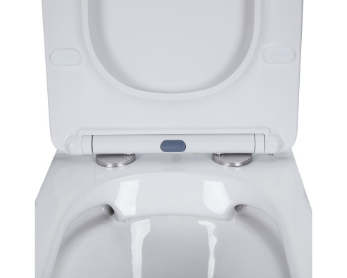 Унітаз підвісний Qtap Presto безобідковий з сідінням Soft-close QT24332615EW