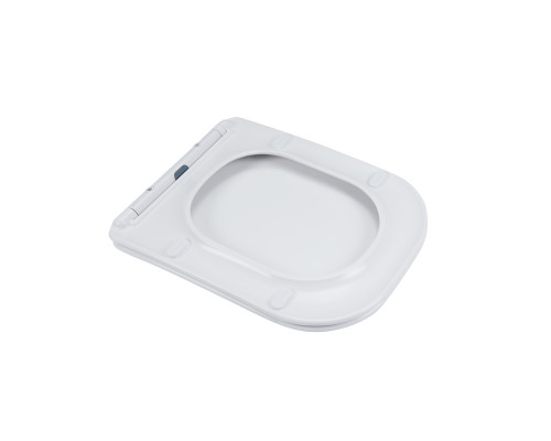 Унітаз підвісний Qtap Presto безобідковий з сідінням Soft-close QT24332615EW