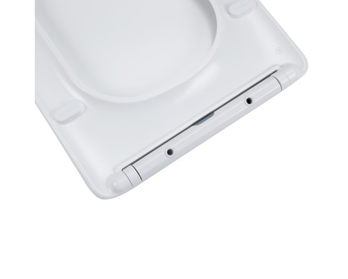 Унітаз підвісний Qtap Presto безобідковий з сідінням Soft-close QT24332615EW