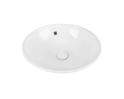 Раковина-чаша Qtap Robin 383х383х175 White з донним клапаном QT1311L408W