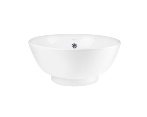 Раковина-чаша Qtap Robin 383х383х175 White з донним клапаном QT1311L408W