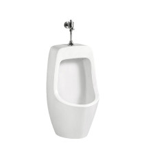 Пісуар підвісний Qtap Crow з краном-дозатором 390х330х660 White QT0588112HW