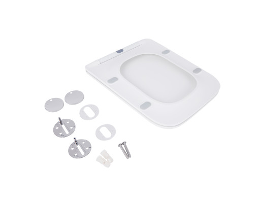 Сидіння для унітаза Qtap (Tern) з мікроліфтом Slim QT99HXU10W