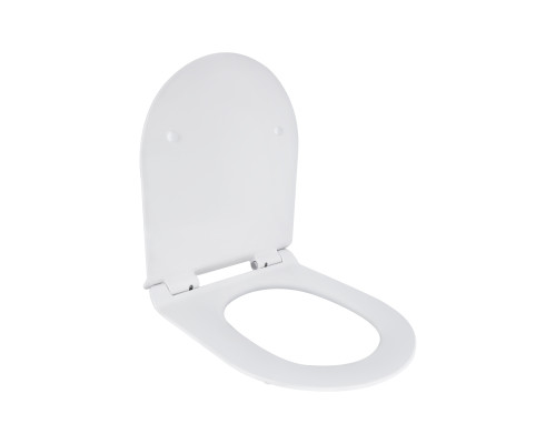 Сидіння для унітаза Qtap (Virgo) з мікроліфтом Slim QT99HY2111W