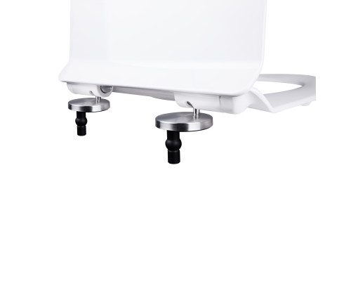 Сидіння для унітаза Qtap (Virgo) з мікроліфтом Slim QT99HY2111W