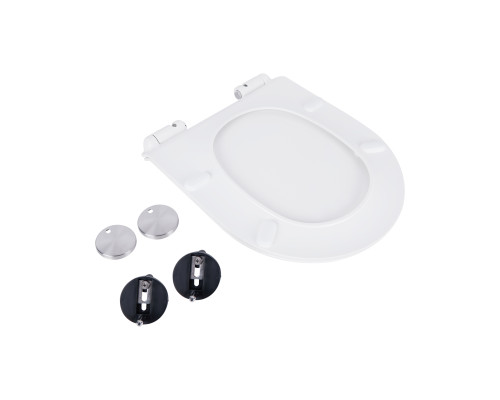 Сидіння для унітаза Qtap (Virgo) з мікроліфтом Slim QT99HY2111W