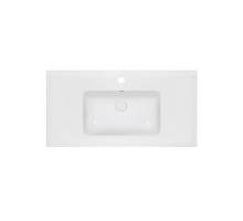 Раковина Qtap Albatross E49 1000х490х200 White з донним клапаном QT01119100E49W