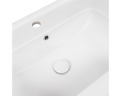 Раковина Qtap Albatross E49 1000х490х200 White з донним клапаном QT01119100E49W