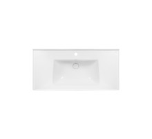 Раковина Qtap Albatross 5C 1000х480х210 White з донним клапаном QT01115100CW