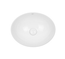 Раковина-чаша Qtap Dove 420x330x150 White з донним клапаном QT06113078W