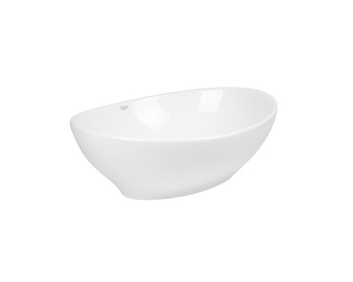 Раковина-чаша Qtap Dove 420x330x150 White з донним клапаном QT06113078W