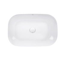 Раковина-чаша Qtap Robin 610x400x145 White з донним клапаном QT13112143PW