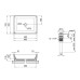 Раковина-чаша Qtap Tern 480х370х135 White з донним клапаном QT17112074W