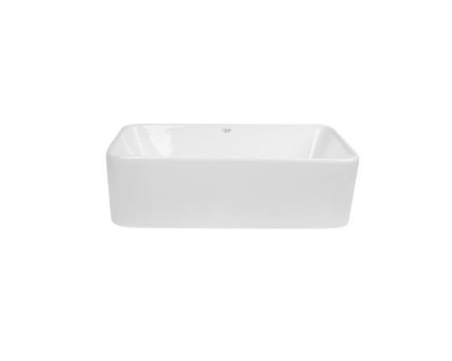 Раковина-чаша Qtap Tern 480х370х135 White з донним клапаном QT17112074W