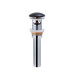 Раковина Qtap Nando LT 500х420х120 Matt black з донним клапаном QT12112173SMBMB