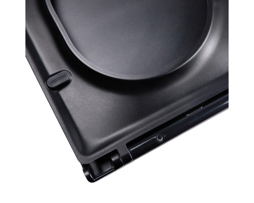 Унітаз підвісний Qtap Virgo безобідковий з сидінням Soft-close QT1833051ERMB