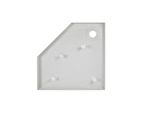 Душовий піддон Qtap Diamond 309912 90x90x12 см + сифон